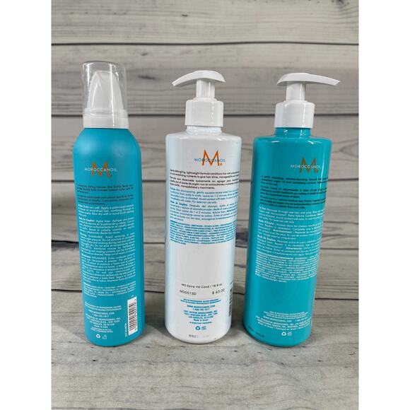 Moroccanoil Extra Volume Shampoo Conditioner and Mousse - Picture 2 of 5